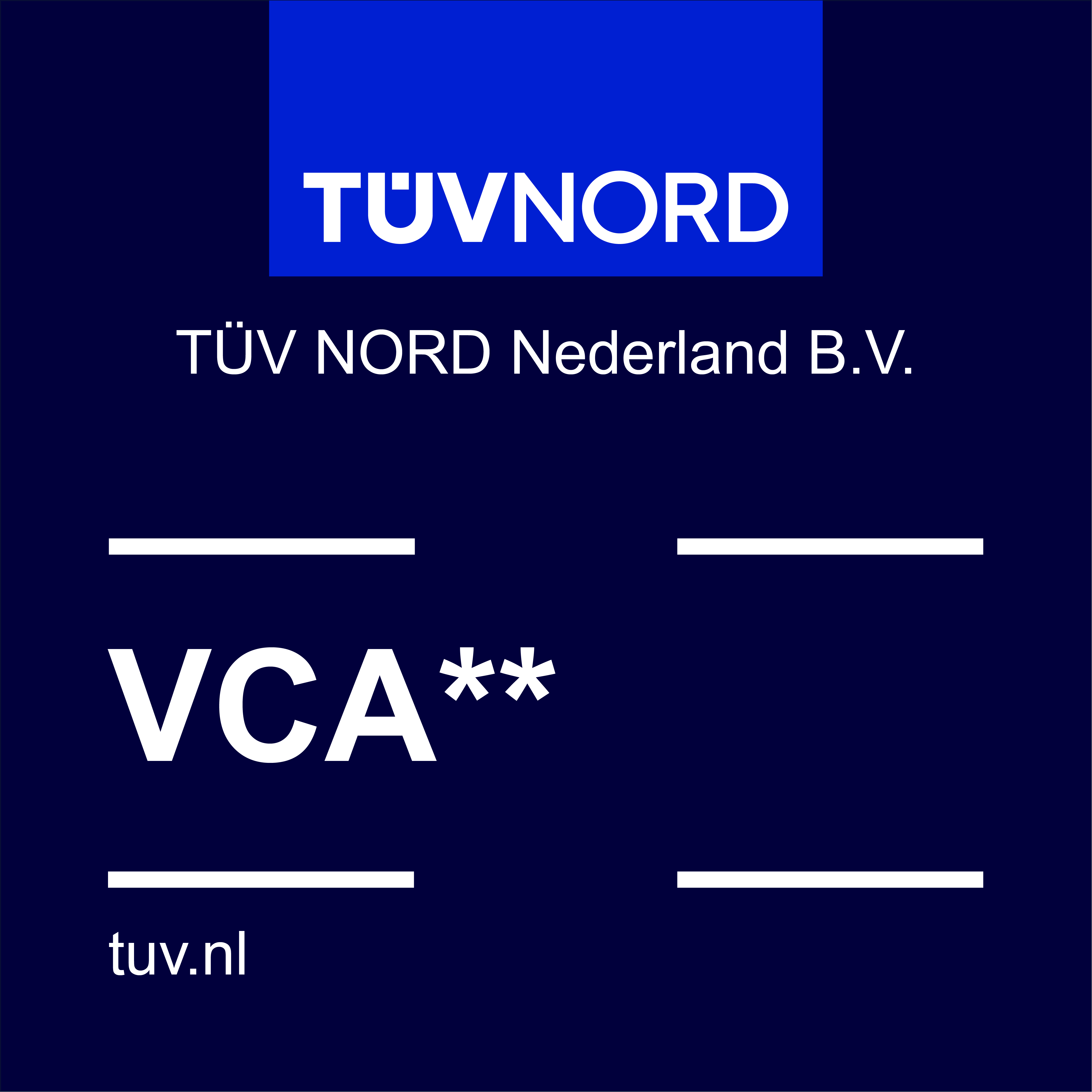 het icoon van VCA certificaat