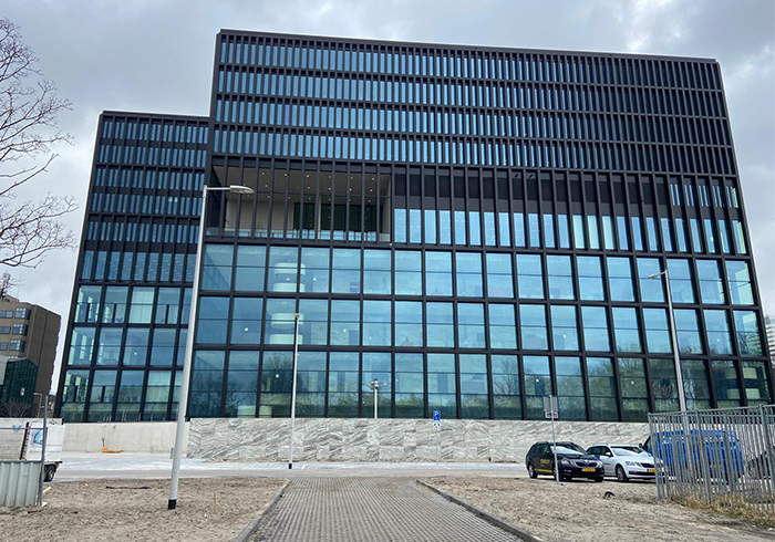 Complete data-infrastructuur nieuwe rechtbank in Amsterdam